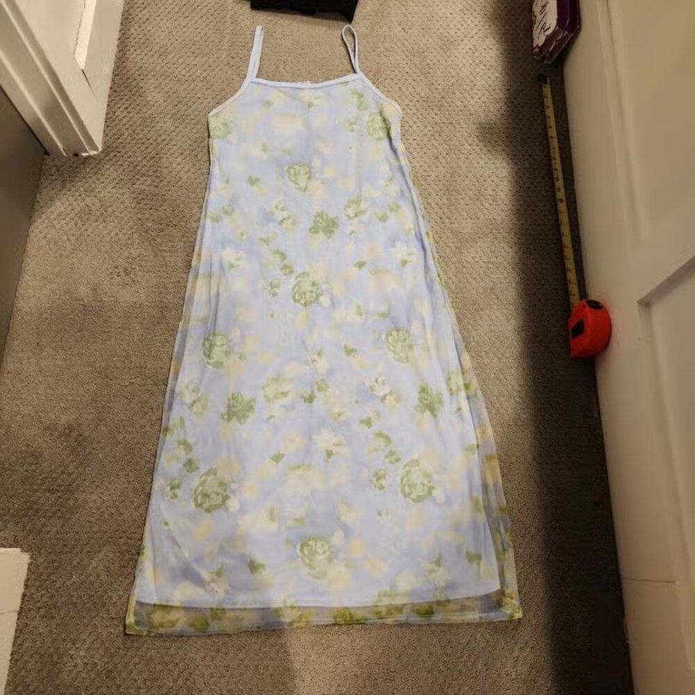 Vintage 1990S SLIP dress. Sz XL. CLUELESS= AS IF = PHAT